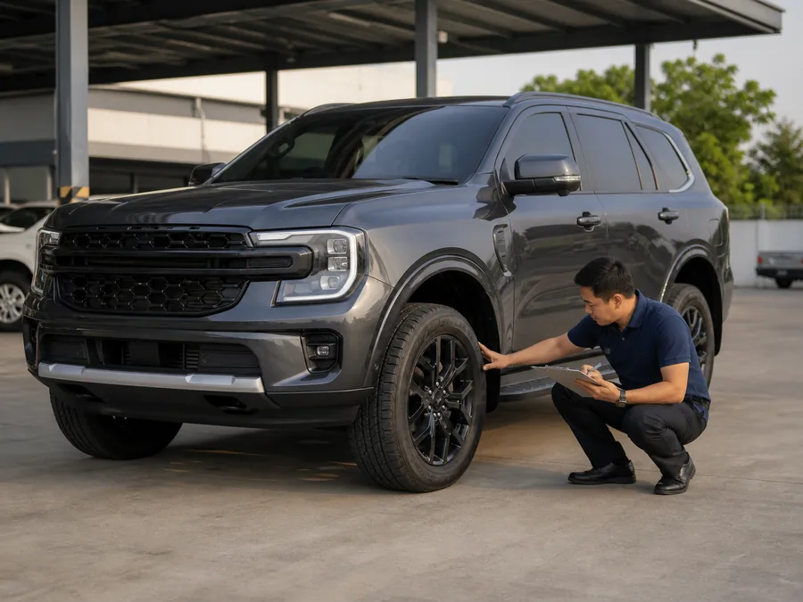 รายละเอียดตัวรถ Everest Sport 4x4 ที่มีผลต่อทุนประกันและเบี้ย